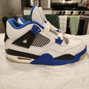 Air Jordan 4 Retro "Motorsports" 7Y / 8.5 Women - Wore Twice - No Box